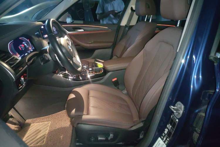 Used BMW X3 2022 xDrive30i Luxury Model M Night Sky Package Left Front Seat