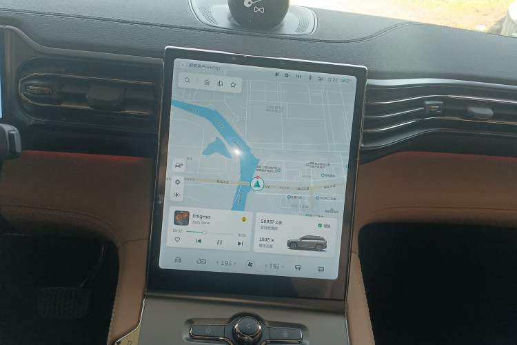 Used Nio ES6 2020 600 km Sport Edition Audio And AC Panel