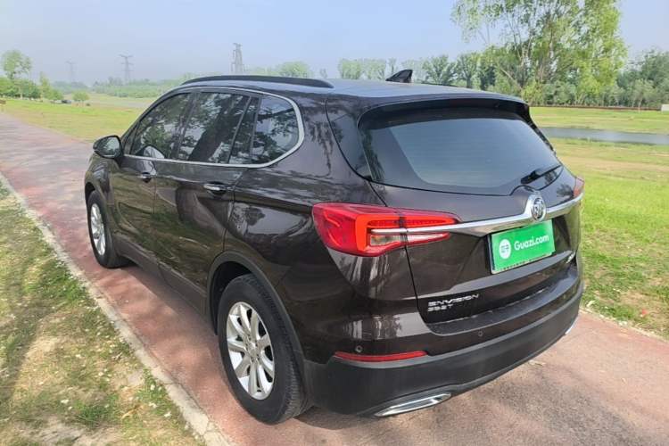 Used Buick Envision 2021 532T Two-Wheel-Drive Leading Version Rear Left 45 Deg