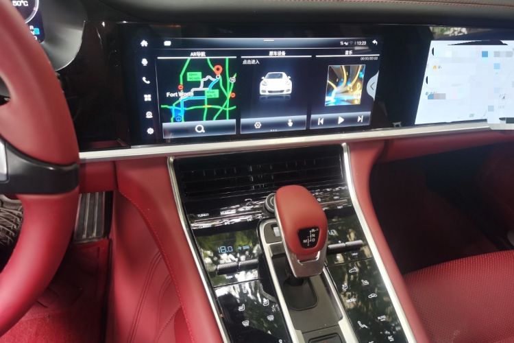 Used Porsche Panamera 2014 Panamera Executive 3.0T Audio And AC Panel