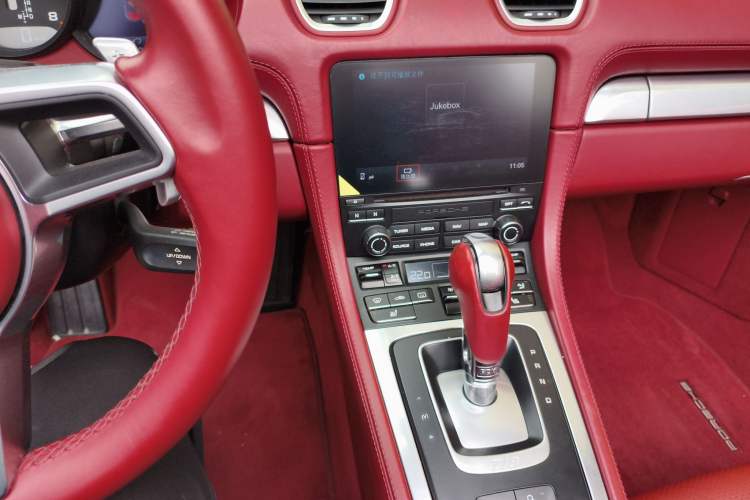 Used Porsche 718 2016 Boxster 2.0T Audio And AC Panel