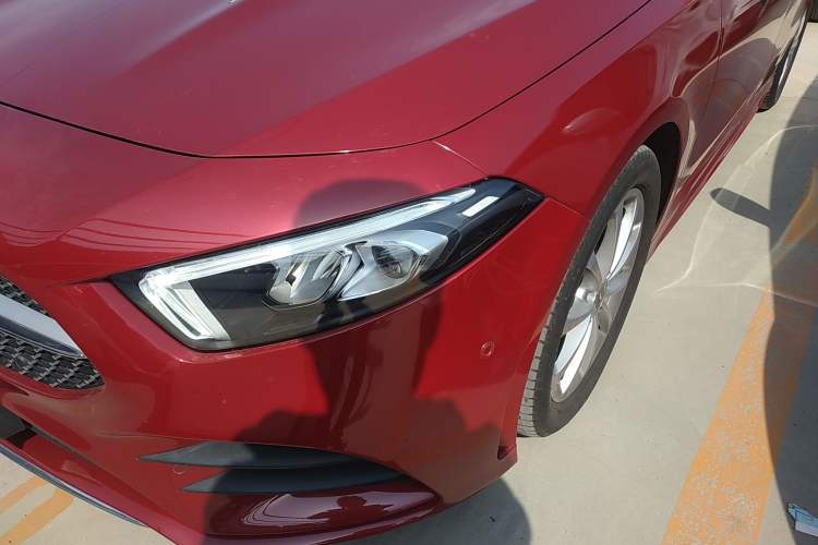 Used Mercedes-Benz A-Class 2020 Restyled A 200 L Sport Sedan Dynamic Version Left Front Headlight