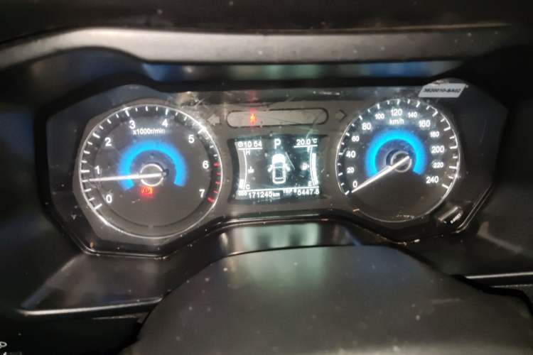 Used Dongfeng Fengon 580 2017 1.5T CVT Luxury Model Instrument Cluster