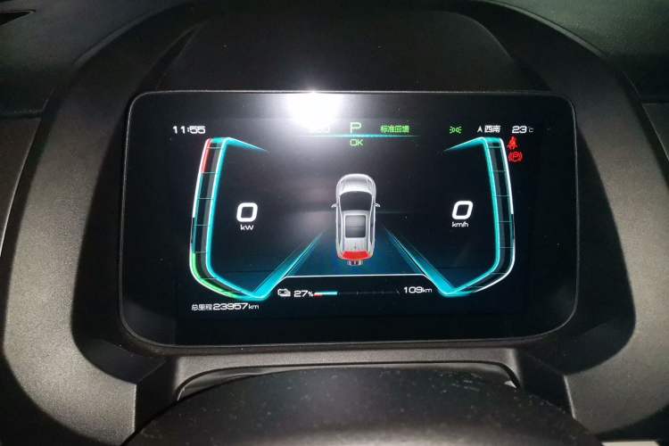 Used BYD Yuan Pro 2021 401 km Luxury Version Instrument Cluster