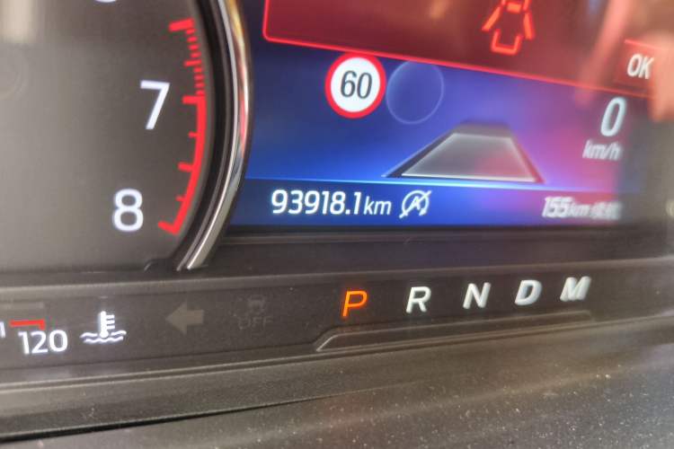 Used Ford Explorer 2020 EcoBoost 285 Rear-Drive Trend Edition 7-Seater Odometer Close Up