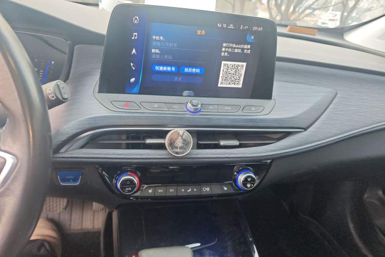 Used Buick Velite 6 2022 Plug-in Hybrid Connected Smart Edition Audio And AC Panel