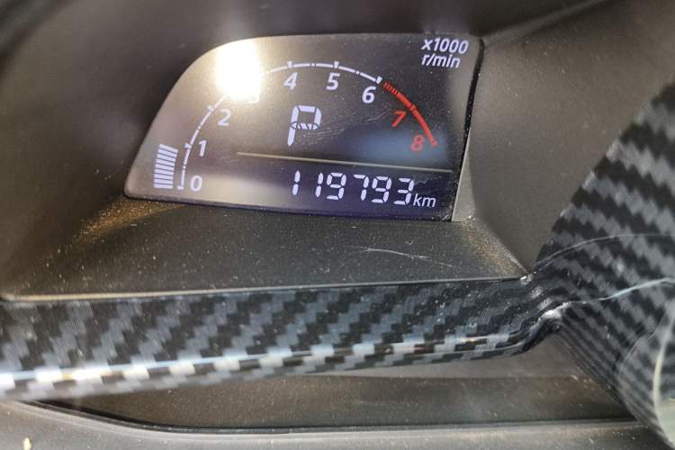 Used Mazda 3 Axela 2016 Sedan 1.5L Automatic Luxury Model Odometer Close Up