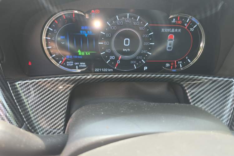 Used Cadillac CT6 2019 28T Luxury Model Odometer Close Up