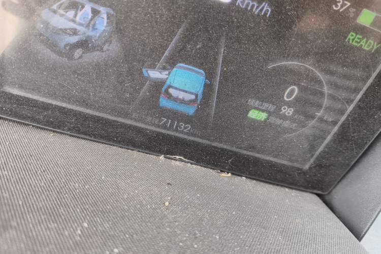 Used Baojun E100 2019 250KM Smart Drive Edition Odometer Close Up