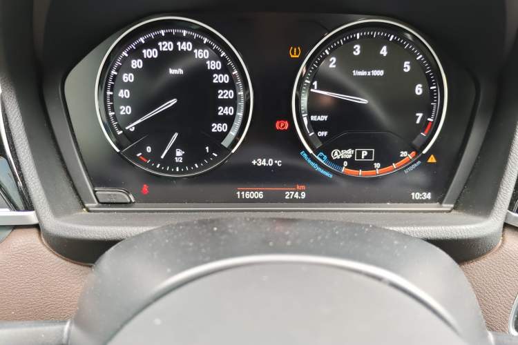 Used BMW X1 2021 Restyled sDrive25Li Leading Edition Odometer Close Up