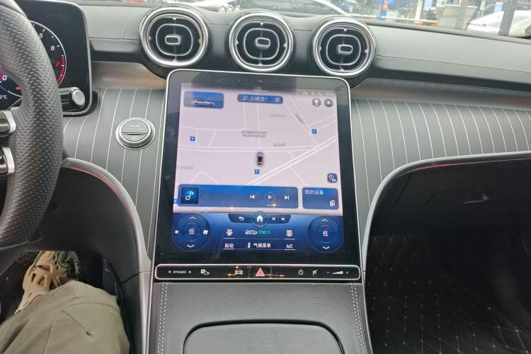 Used Mercedes-Benz C-Class 2022 C 260 L Sport Edition Audio And AC Panel