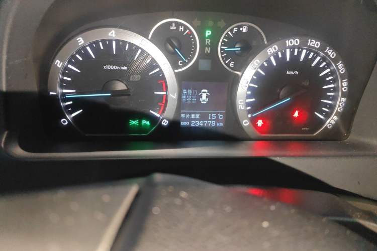 Used Toyota Alphard 2011 3.5L Luxury Edition Odometer Close Up