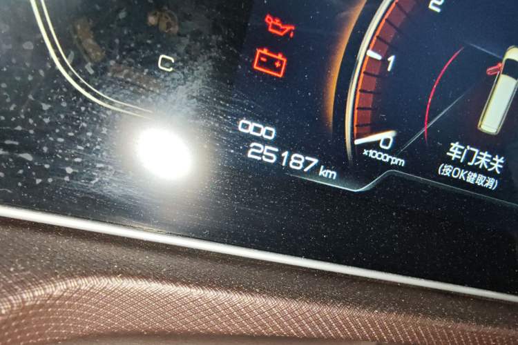 Used BAW Ruisheng Ace M7 2023 1.6L Long-wheelbase Business Version 7 Seats Odometer Close Up