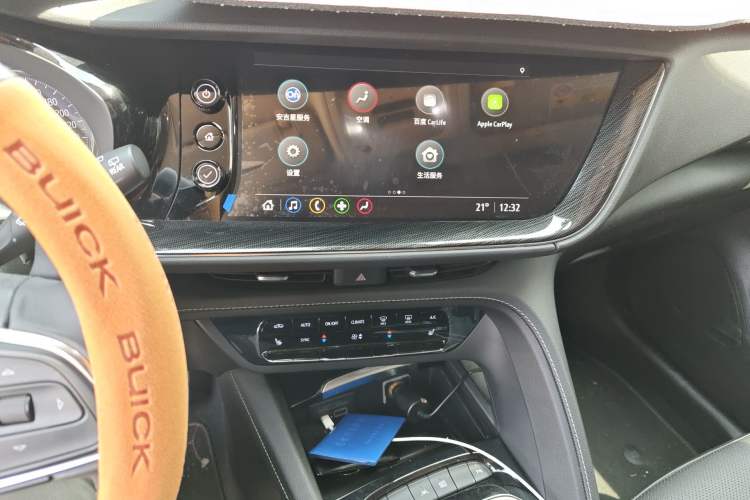 Used Buick Envision 2022 Encore S 552T Two-Wheel-Drive Luxury Model Audio And AC Panel