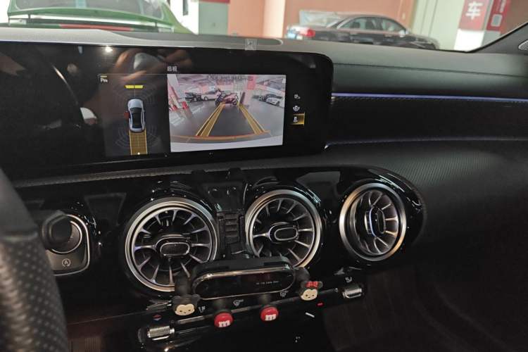 Used Mercedes-Benz A-Class 2022 Restyled A 200 L Sport Sedan Dynamic Version Audio And AC Panel