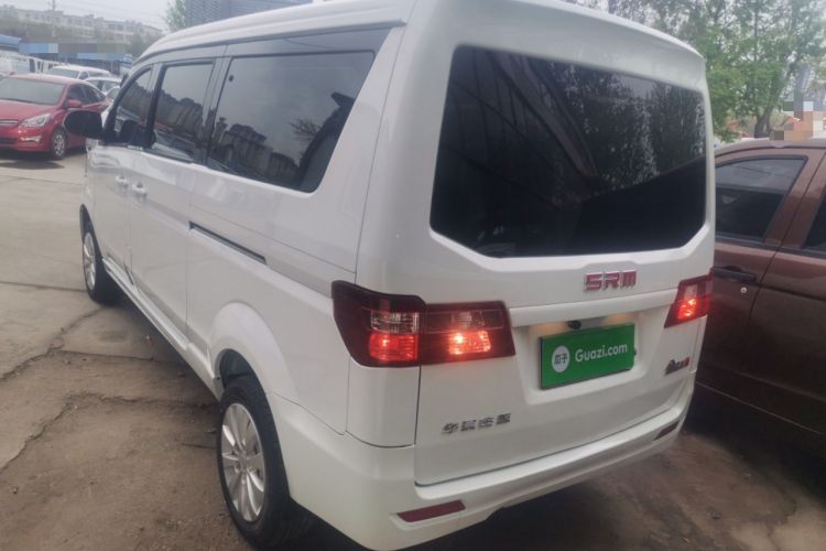 Used Jinbei Gold Hiace M Classic 2022 1.5L Engineering Lion Passenger Van 7 Seats Rear Left 45 Deg