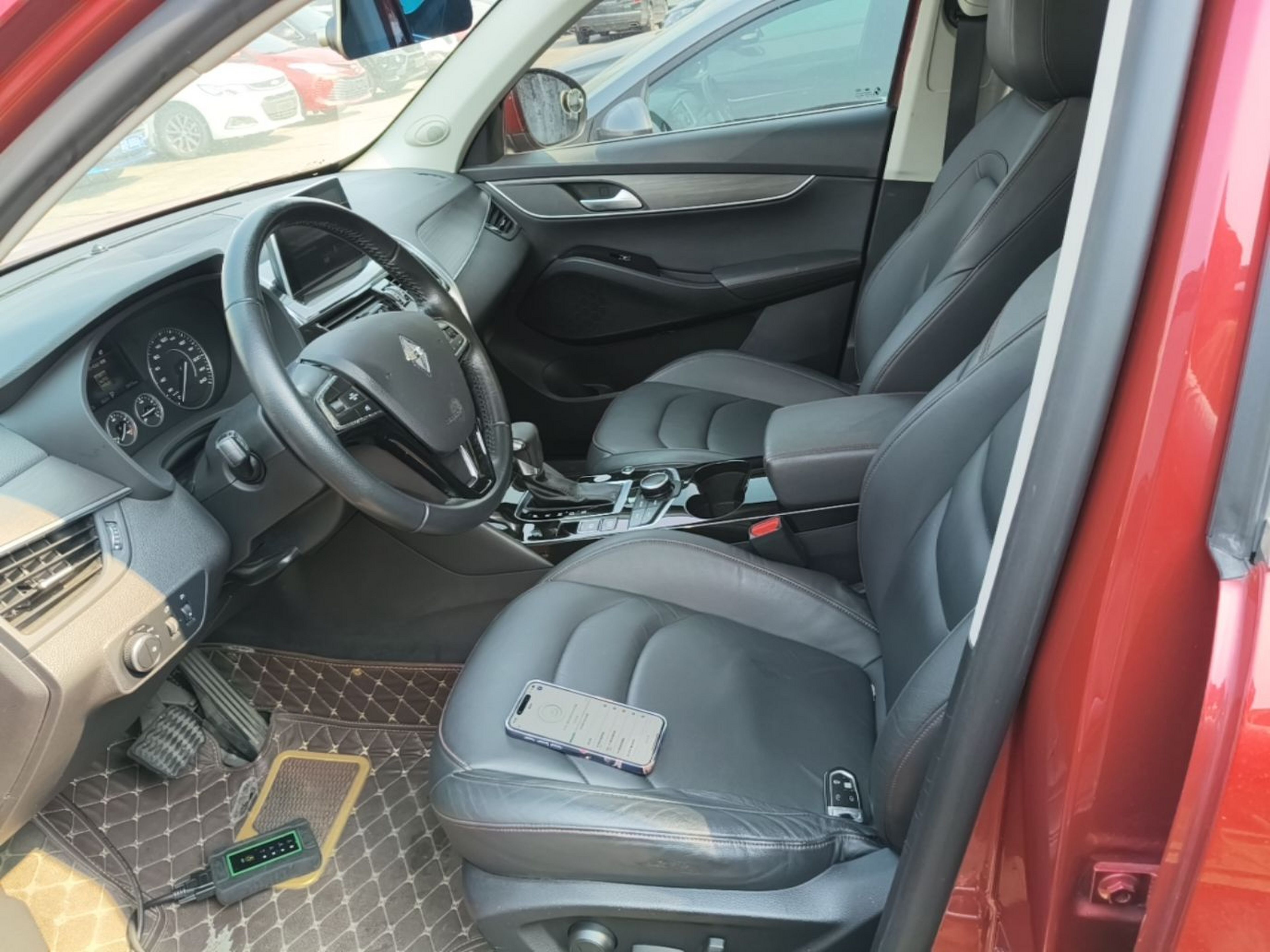 Avant de la voiture