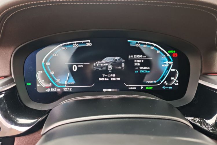 Used BMW 5 Series New Energy 2022 Second Facelift 535Le M Sport Package Instrument Cluster