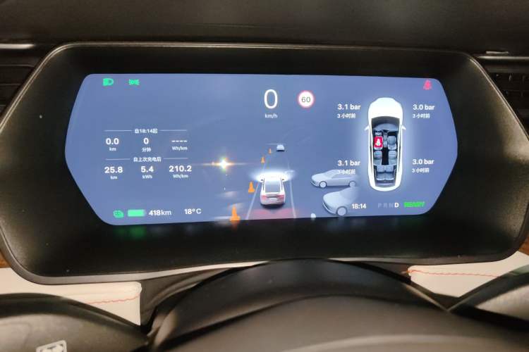 Used Tesla Model X 2019 Long-Range Version Instrument Cluster