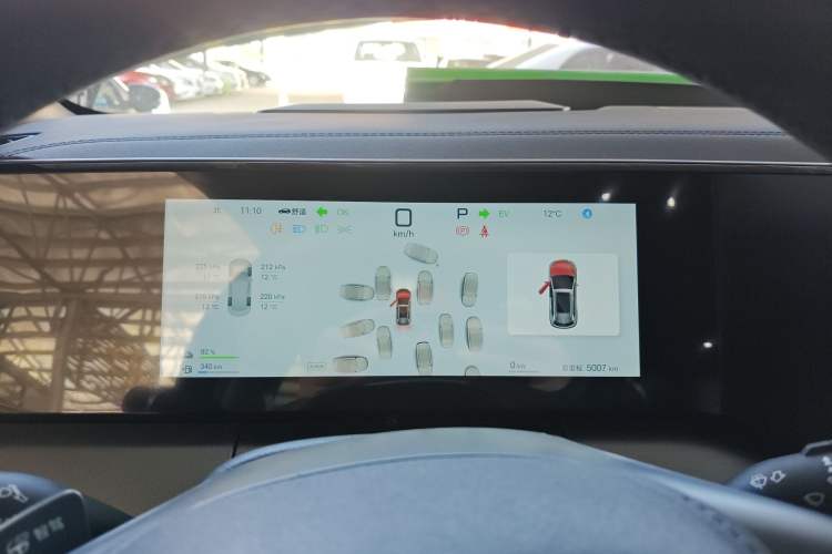 Used BYD Song L DM-i 2025 Intelligent Driving Version 160 km Beyond-Range Type Instrument Cluster