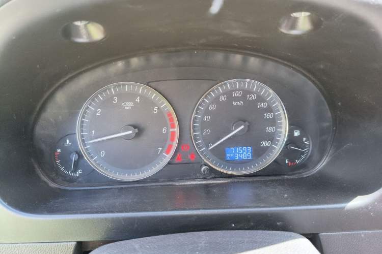 Used BAIC Changhe M50S 2018 1.5L Executive Class DAM15DL Odometer Close Up