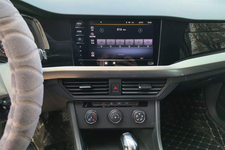 Used Volkswagen Bora 2021 1.5L Automatic Fashionable Smart Connectivity Version Audio And AC Panel