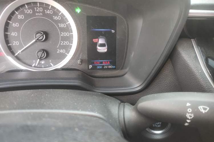 Used Toyota Levin 2022 185T CVT Luxury Edition Odometer Close Up