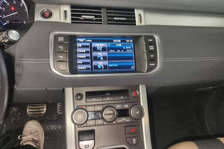 Used Land Rover Range Evoque 2012 2.0T 5-Door YAOZHI Version Audio And AC Panel