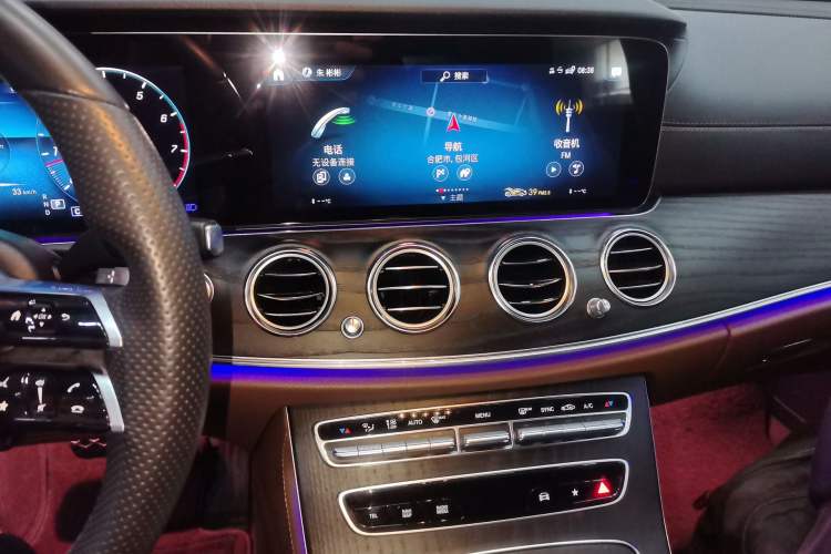 Used Mercedes-Benz E-Class 2022 Revised E 300 L Sport Luxury Edition Audio And AC Panel