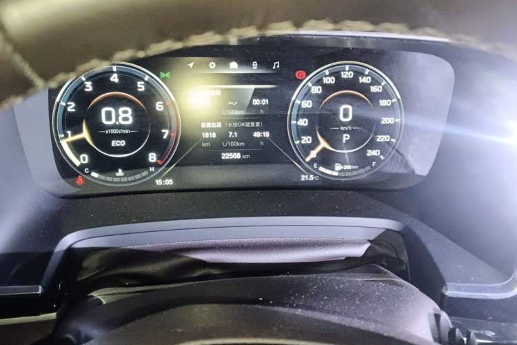 Used GAC Trumpchi M8 2023 Lingxiu Series 390T Prestige Edition Odometer Close Up