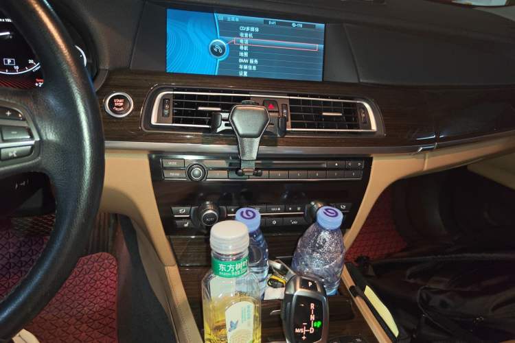 Used BMW 7 Series 2009 730Li Leading Model Audio And AC Panel