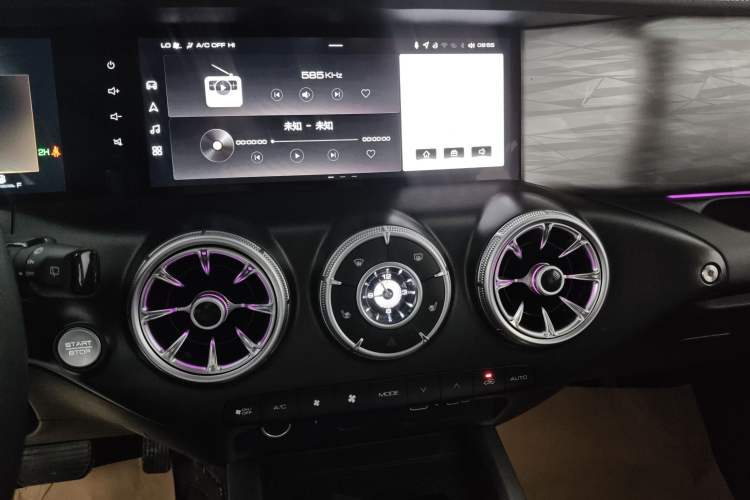 Used Tank 300 2024 2.0T Conqueror Audio And AC Panel