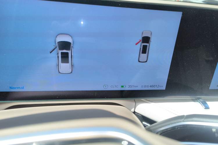 Used SAIC MAXUS Dajia 7 2024 605 km Extended Range Highland Version Six-Seater Instrument Cluster