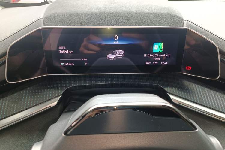 Used Zeekr 001 2022 Ultra-Long Range Single-Motor WE Version Instrument Cluster