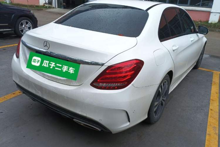 Used Mercedes-Benz C-Class 2017 C 200 Sport Edition Rear Right 45 Deg