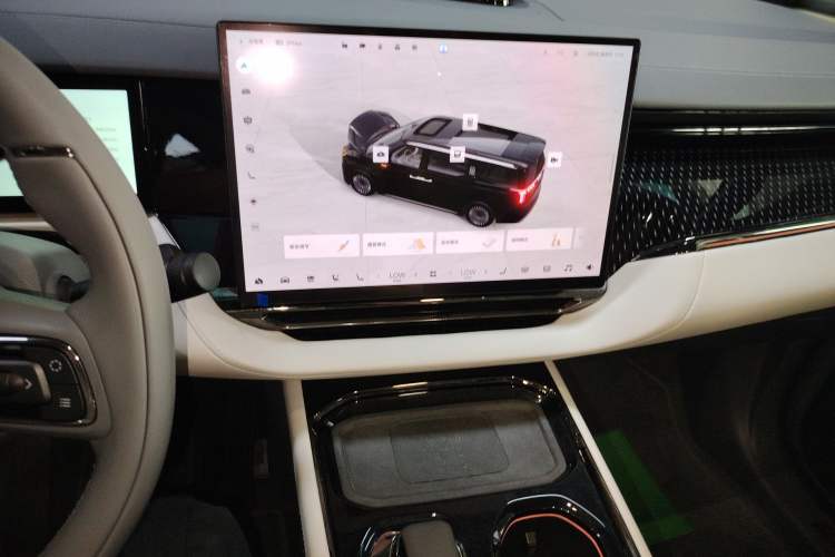 Used Zeekr 009 2024 7-Seater Walk-Through Version Four-Wheel Drive 108 kWh Audio And AC Panel