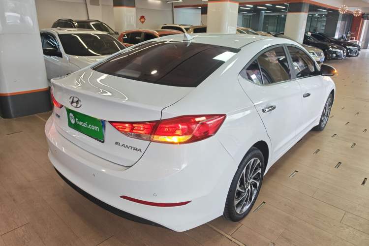 Used Hyundai Elantra (6th Generation / Lingdong) 2019 1.5L CVT ZhiXuan – Elite Version Rear Right 45 Deg