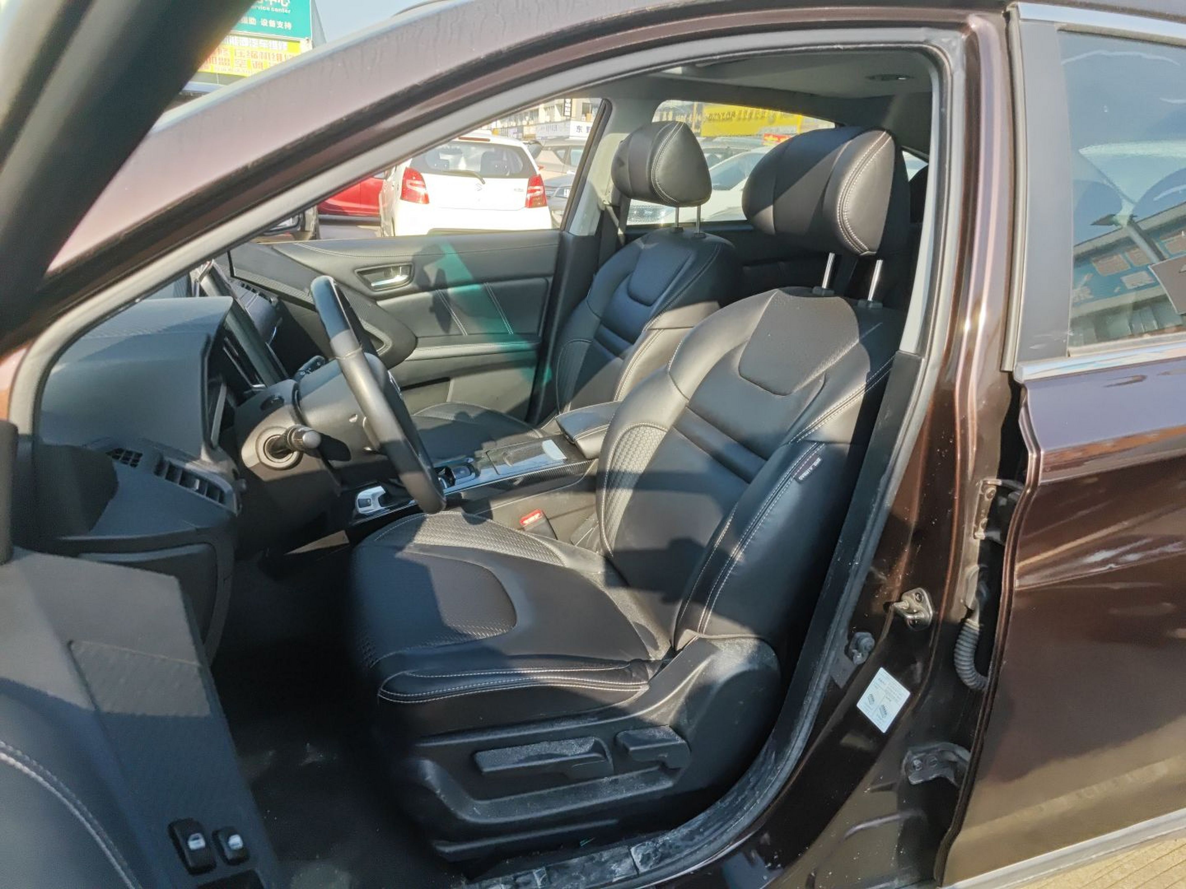Avant de la voiture