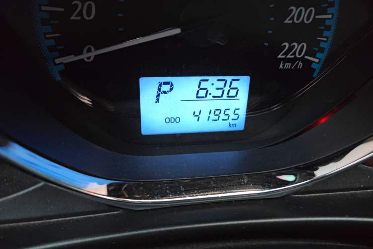 Used Toyota YARiS L Zhi Xiang 2019 1.5E CVT Dynamic Edition China VI compliant Odometer Close Up