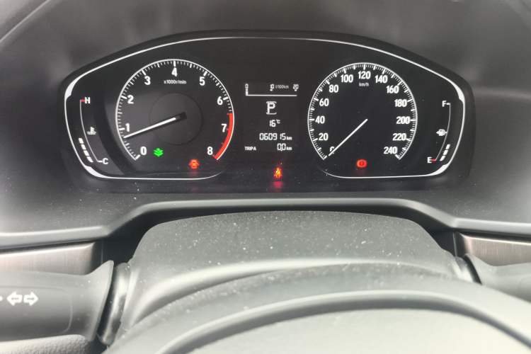 Used Honda Accord 2018 230TURBO Comfort Edition China VI Emission Standard Odometer Close Up