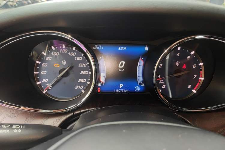 Used Maserati President 2015 3.0T Standard Model Instrument Cluster