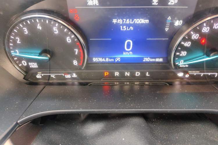 Used Ford Escape 2020 EcoBoost 245 Two-Wheel-Drive Titanium Edition Odometer Close Up