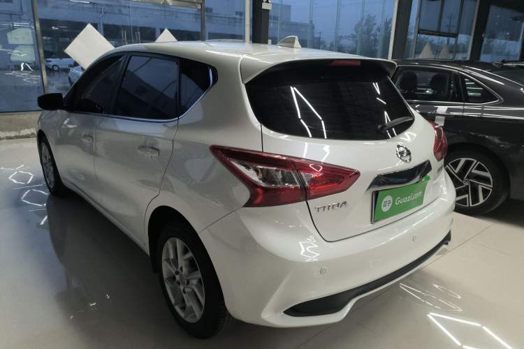 Used Nissan Tiida 2021 1.6L CVT Cool Edition Rear Left 45 Deg