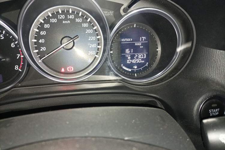 Used Mazda CX-5 2014 2.0L Automatic Two-Wheel Drive Urban Version Odometer Close Up