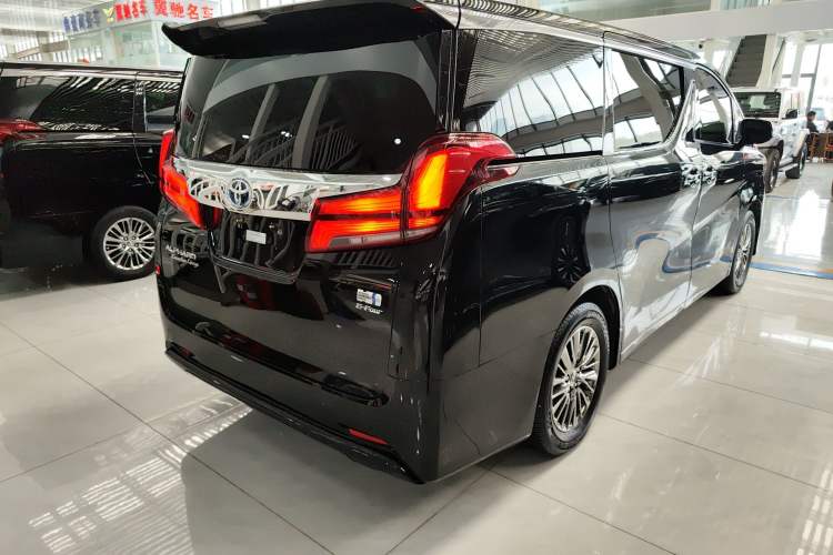 Used Toyota Alphard 2021 Dual-Engine 2.5L Prestige Edition Rear Right 45 Deg