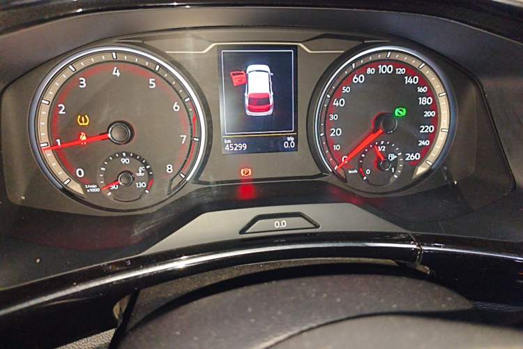 Used Volkswagen Tayron 2019 Teramont Edition 280TSI Two-Wheel Drive Luxury Model China VI Standard Odometer Close Up