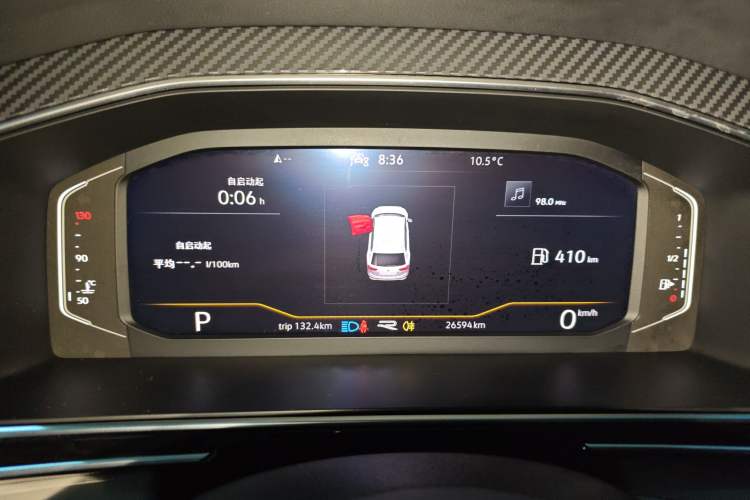 Used Volkswagen Tiguan L 2023 Restyled 330TSI Automatic Two-Wheel Drive R-Line Enhanced Comfort Version Instrument Cluster