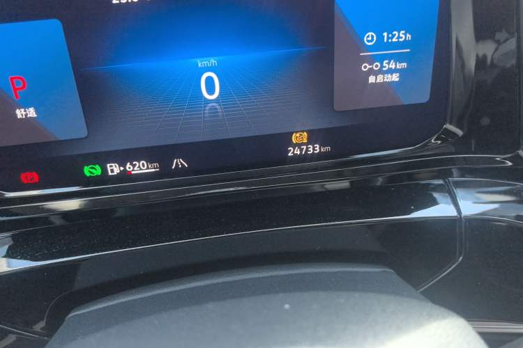 Used Volkswagen Talagon 2024 380TSI All-Wheel Drive Luxury Prestige Pro 6-Seater Odometer Close Up