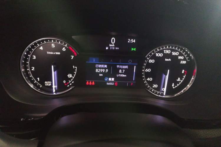 Used Cadillac XT5 2021 2.0T Two-Wheel Drive Luxury Version Instrument Cluster
