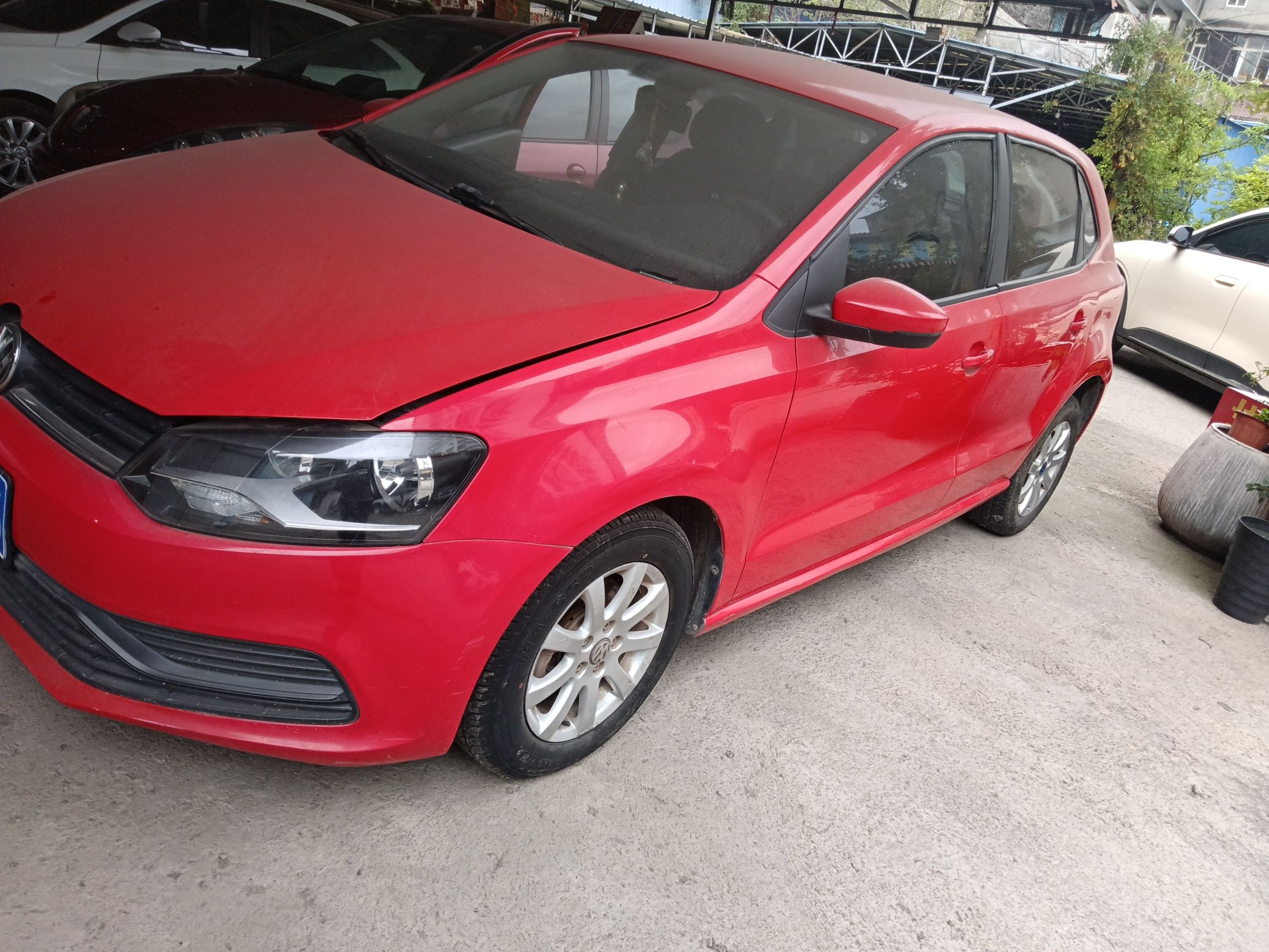 Parte inferior delantera